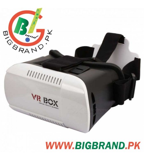 VR BOX Virtual Reality 3D Glasses for Phones - White